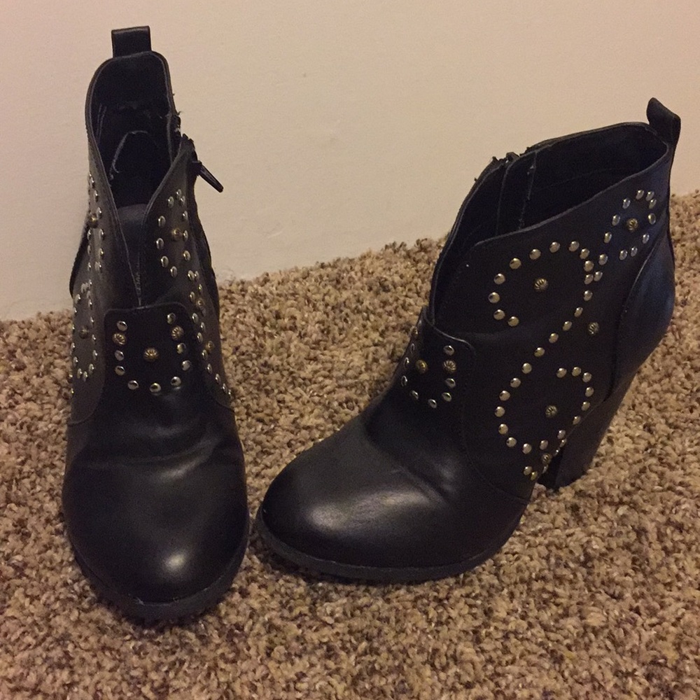 Black booties